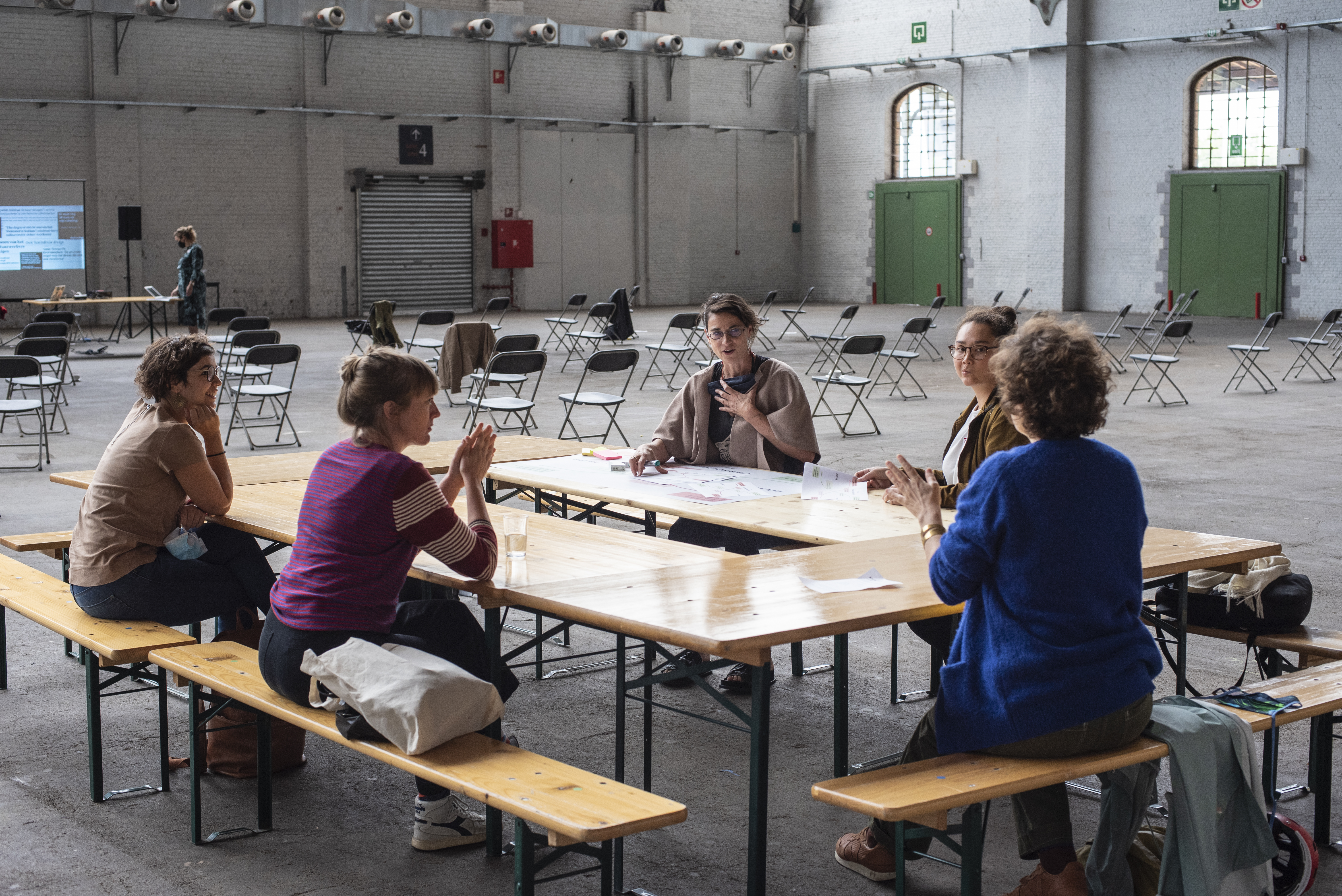 A Fair New World gesprekstafel