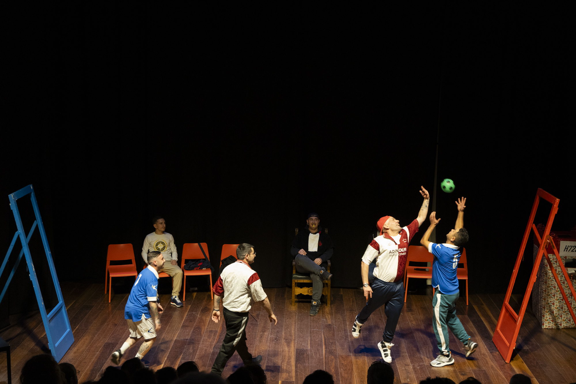 'A Match' (2024) project onder leiding van Oscar Briou, in samenwerking met Gina Ferri (Solidariteitscentrum La Tenda)